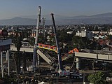Mexico City metro overpass collapse kills at least 23