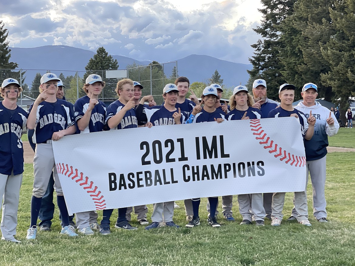 Badgers baseball IML champs again Bonners Ferry Herald