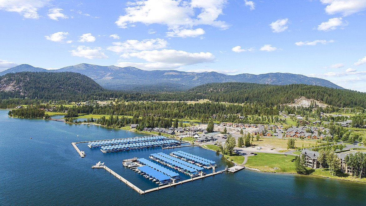 The Dover Bay Waterfront Community on Lake Pend Oreille.