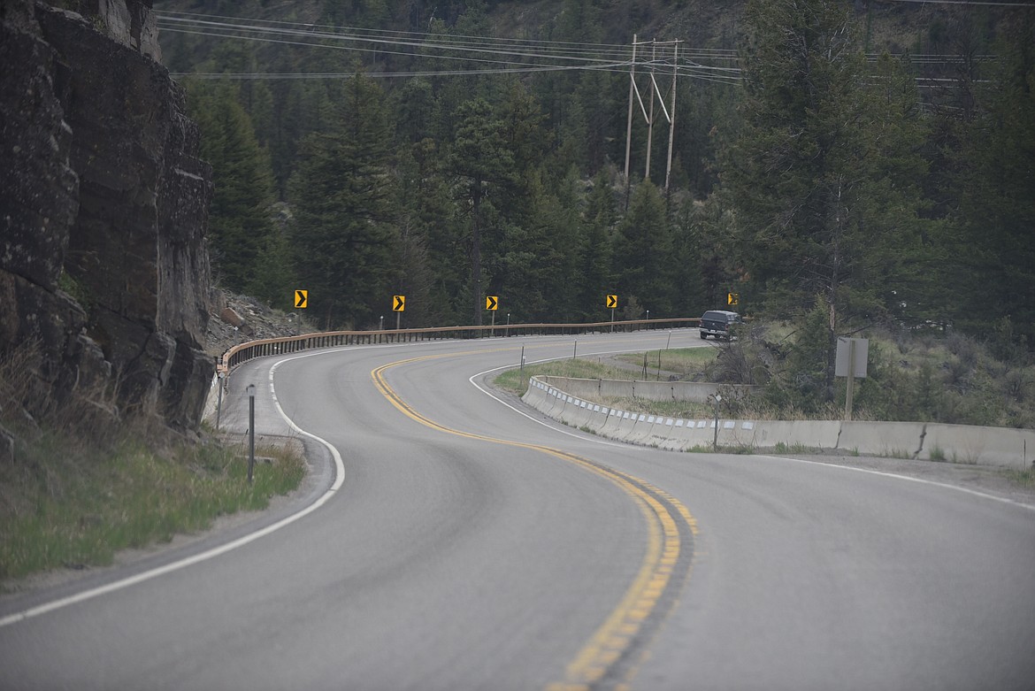 The Montana Department of Transportation will be doing road work near Dog Lake on Montana 28 this week. (Scott Shindledecker/Valley Press)