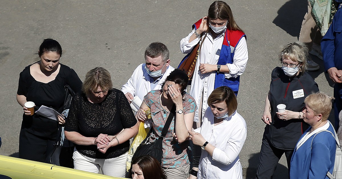 School shooting in Russia kills 9 people; suspect arrested | Coeur d ...