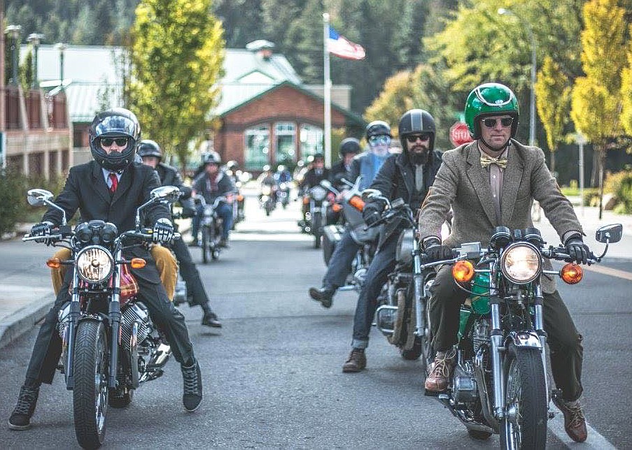 Dapper dudes prepare to take off for the 2016 Distinguished Gentleman's Ride in Coeur d'Alene. This year's event is Sunday.