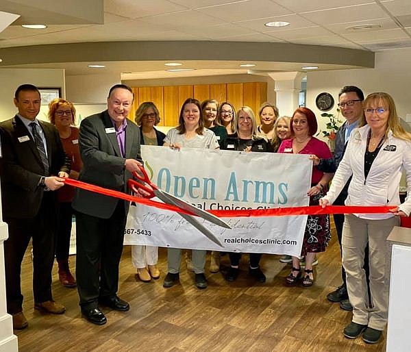 The Hayden Chamber of Commerce celebrated a ribbon cutting with Open Arms LLC, 1800 Lincoln Way, Suite 201, Coeur d’Alene.