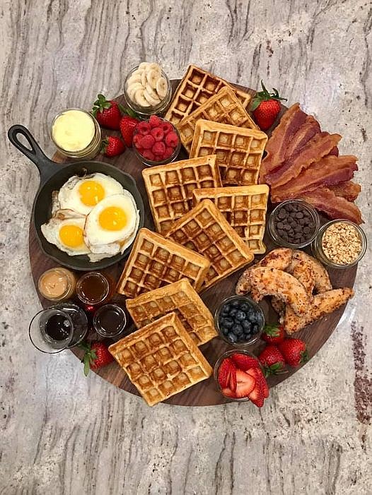 Beaumont Cellars's Sunday brunch charcuterie board.