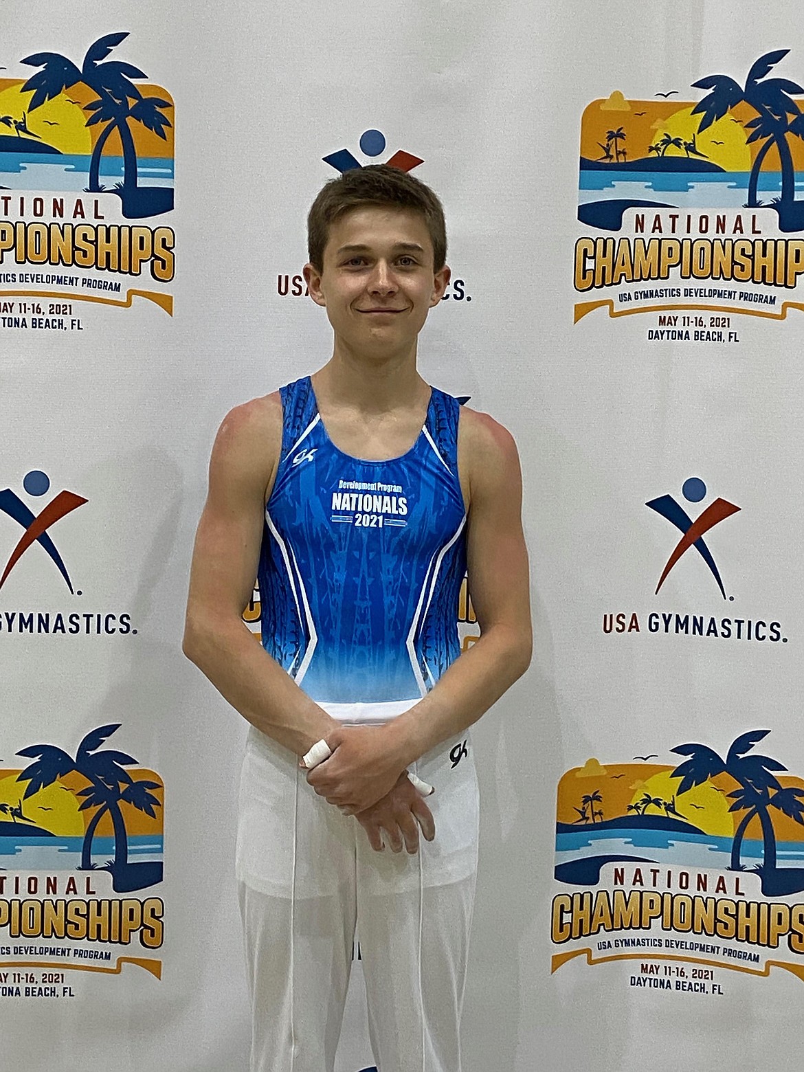 Courtesy photo
Avant Coeur Gymnastics Level 10 Caden Severtson qualified to the national championships in Daytona Beach, Fla., competing against Level 10 gymnasts from all over the United States. He had a high of 11.850 on Vault and a high of 11.300 on Rings.