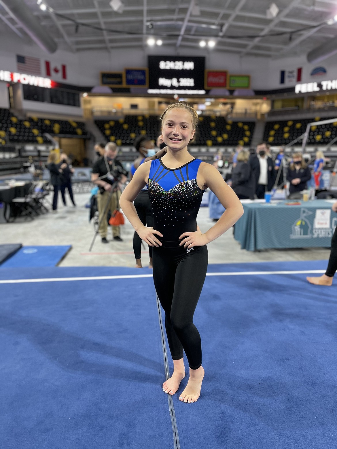 Courtesy photo
Avant Coeur Gymnastics Level 9 Lily Call qualified to Western Nationals in Iowa. Competing against all Level 9s on the western side of the United States, she tied for 14th on Vault in her age division with a 9.100.