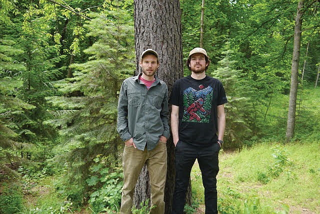 Photos courtesy of Chris Lamb
Graduate students Chris Lamb, left, and Jack Kredell are compiling oral histories about caribou to raise awareness of their former existence in the southern Selkirk Mountains.