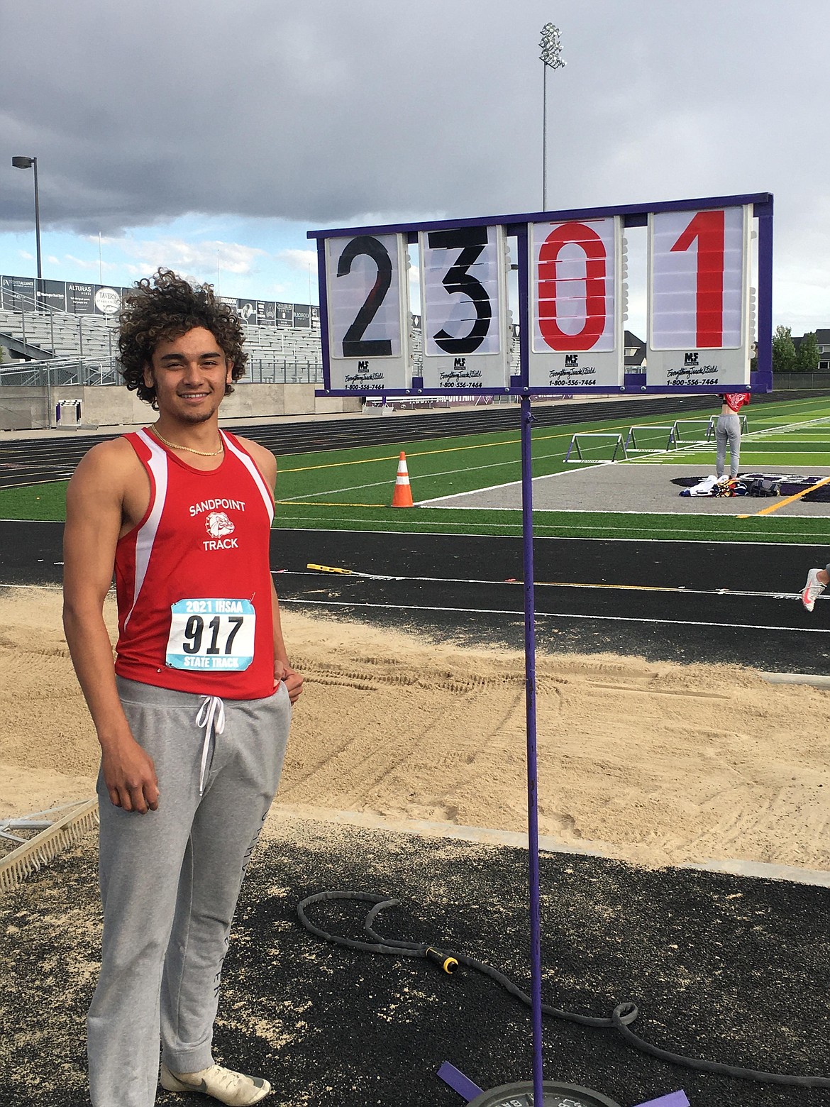 Braden Kappen won the 4A state title in the long jump last Thursday with a school record leap of 23 feet, 1 inch. The senior also won state medals in the 100, 200 and 4x400 relay this weekend.