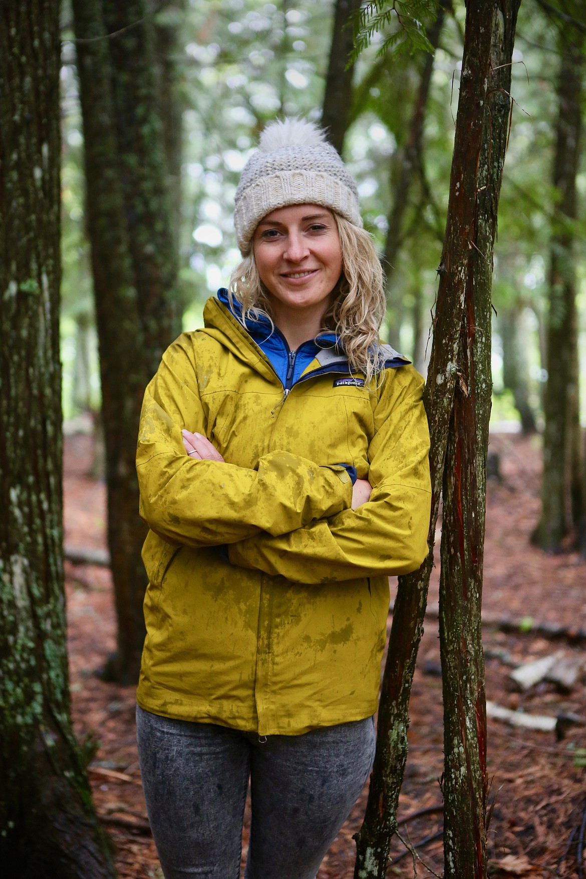 Local kayaker Liz Poole is pictured in Whitefish on a rainy Monday afternoon.
Mackenzie Reiss/Bigfork Eagle