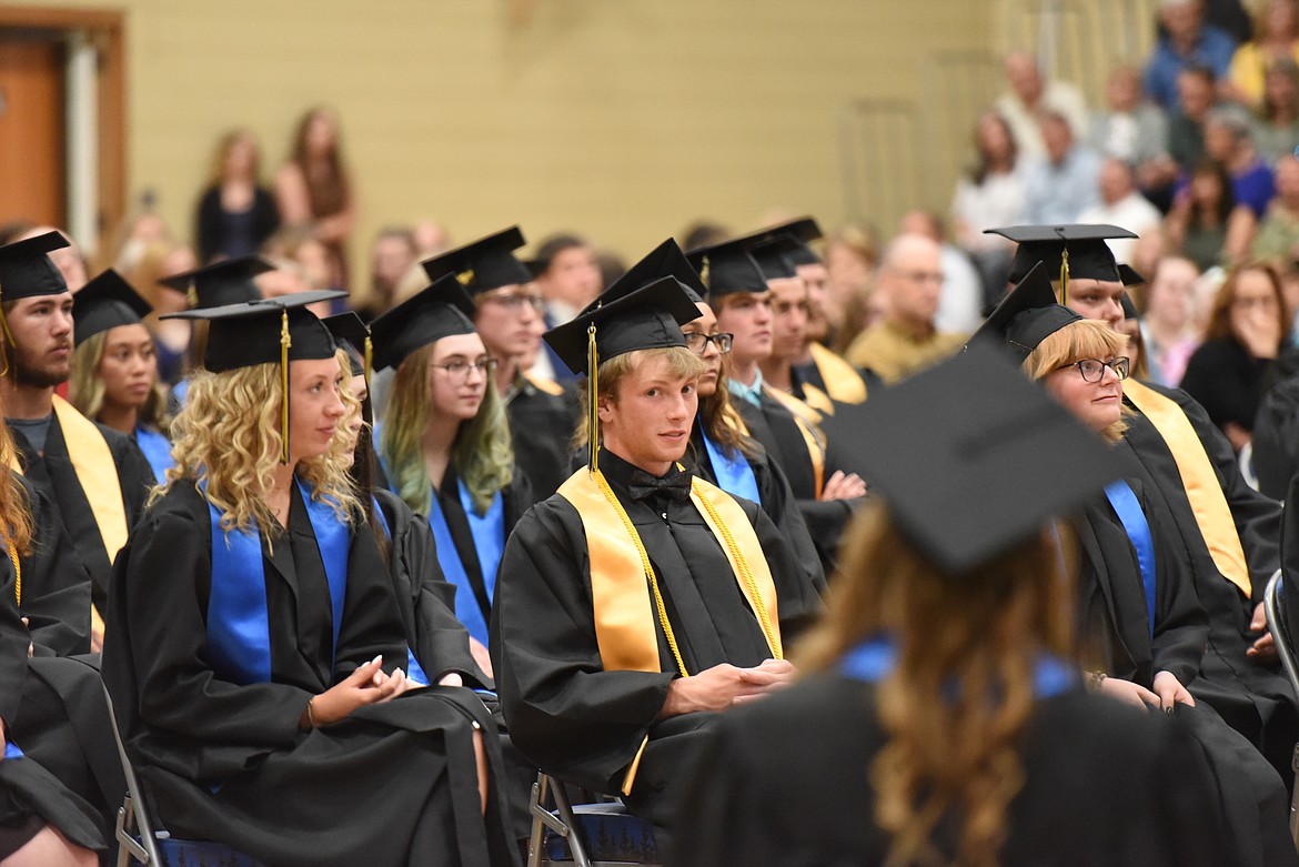 The class of 2021 at Libby Middle High School. (Derrick Perkins/The Western News)