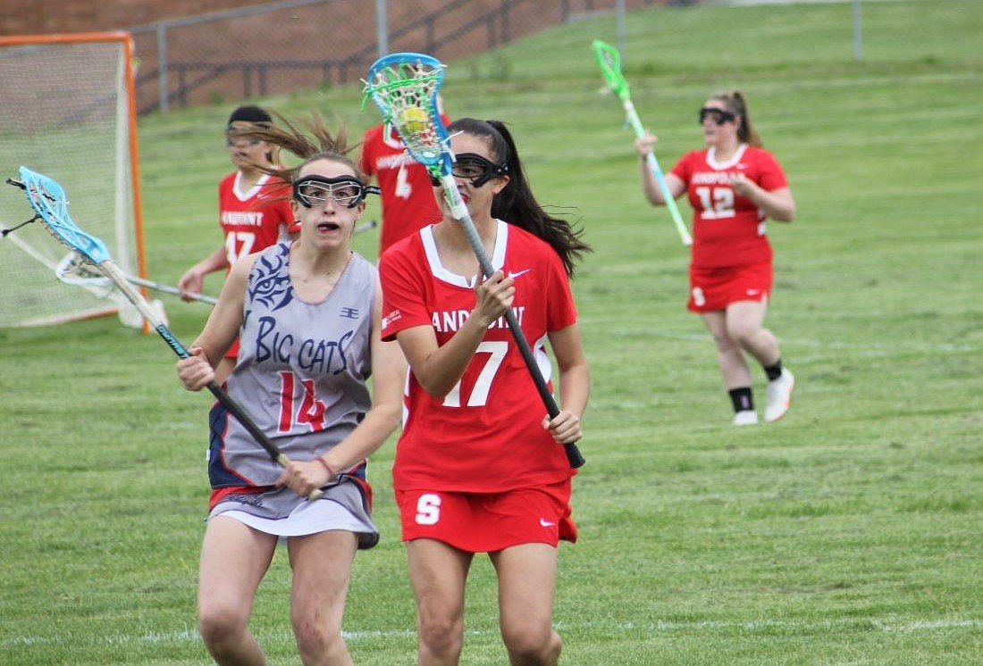 Kennedy Phillips looks to attack during a recent game against Mead.