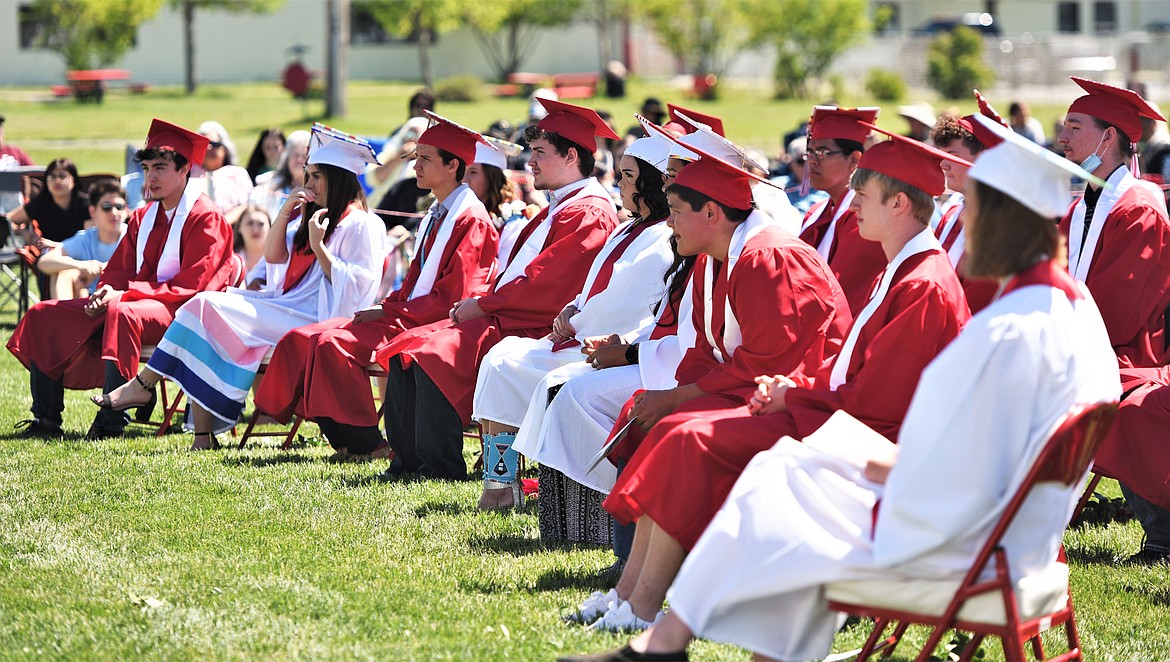 Arlee High School's graduation ceremony Sunday. (Scot Heisel/Lake County Leader)