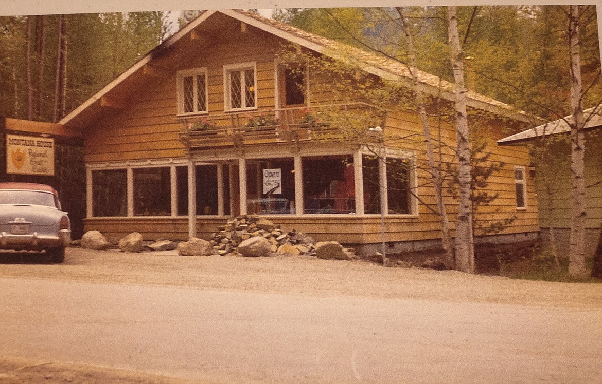 The Montana House in 1960.