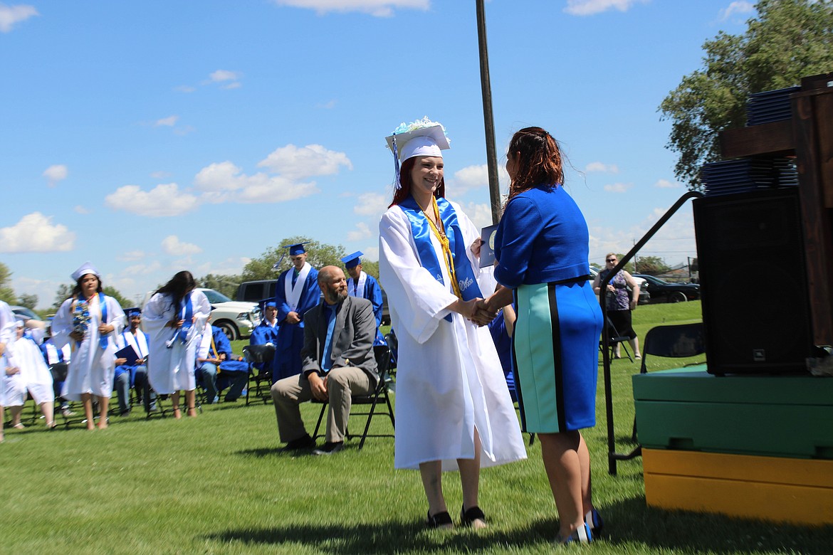 Twenty-four Soap Lake High School seniors and nine Rise Academy seniors participated in graduation ceremonies Saturday, June 5.