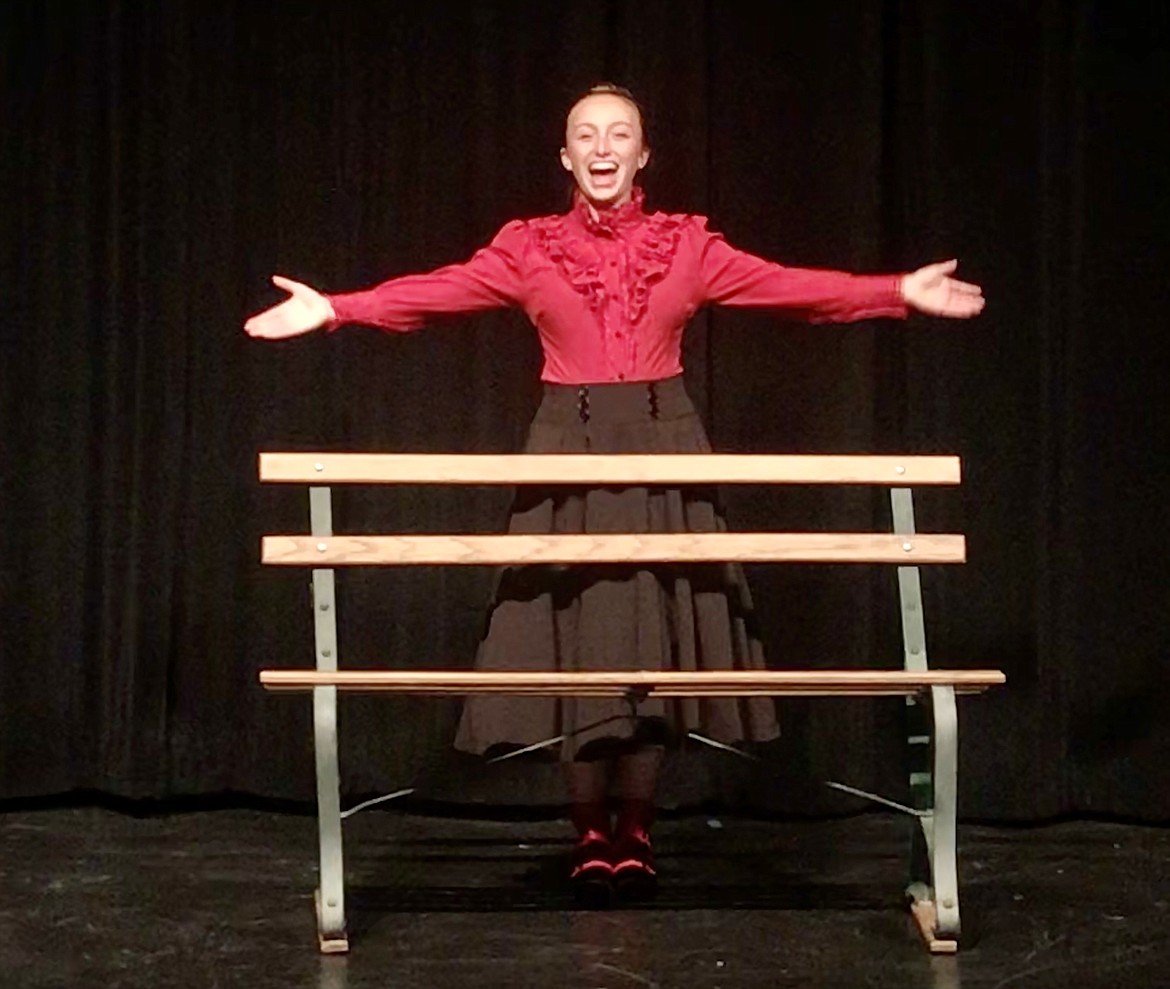 Camille Neuder, Distinguished Young Woman of Idaho, performs in a past talent competition. She will be taking part in the DYW National Finals later this month.