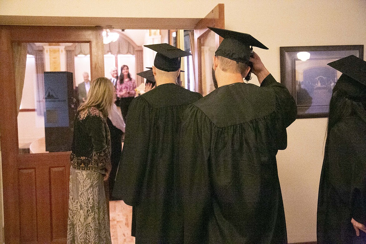 Lake Pend Oreille High School presented its 26 graduates with diplomas at Thursday's commencement ceremony. Each graduate also received personalized gifts and remarks from staff members recounting their most notable moments.
