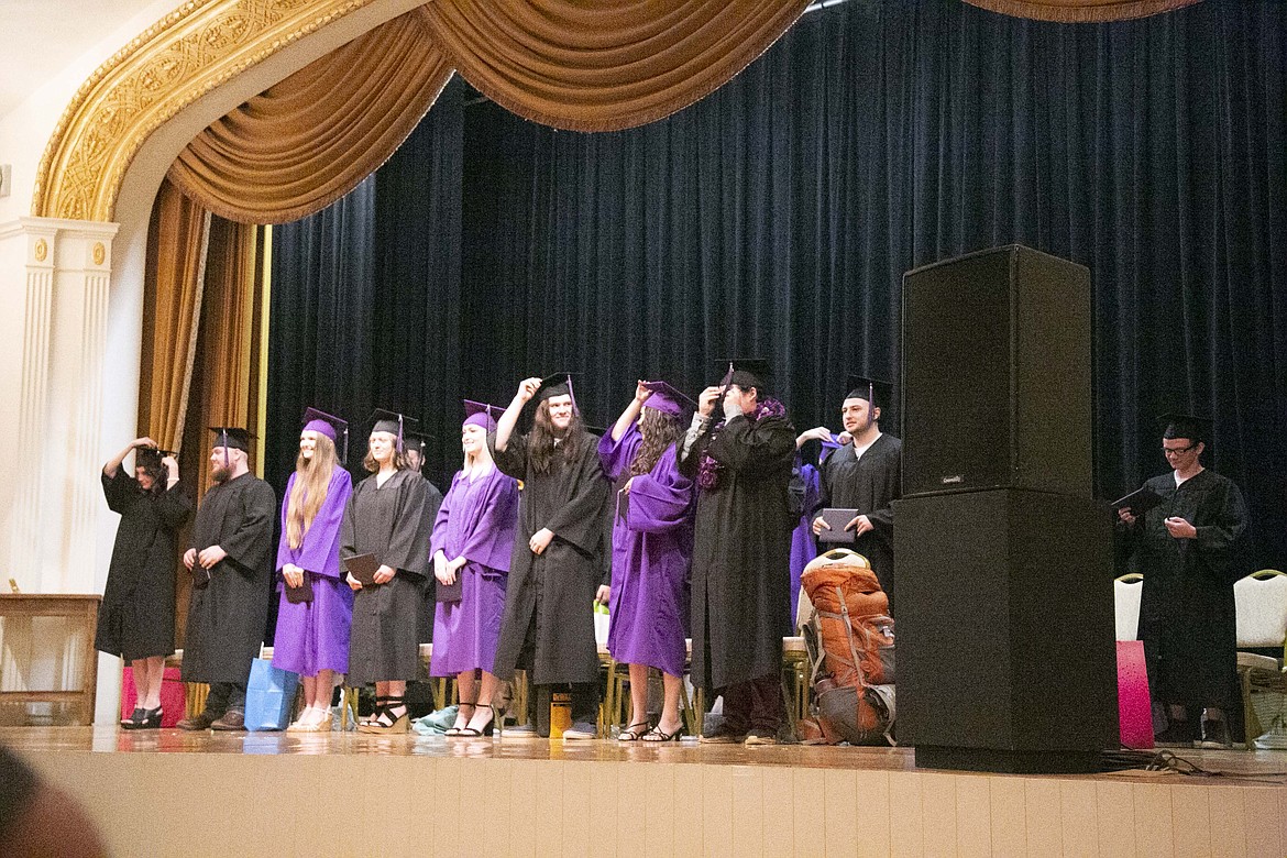 Lake Pend Oreille High School decorated 26 graduates with diplomas at Thursday's commencement ceremony. Each graduate also received personalized gifts and remarks from staff members recounting their most notable moments.