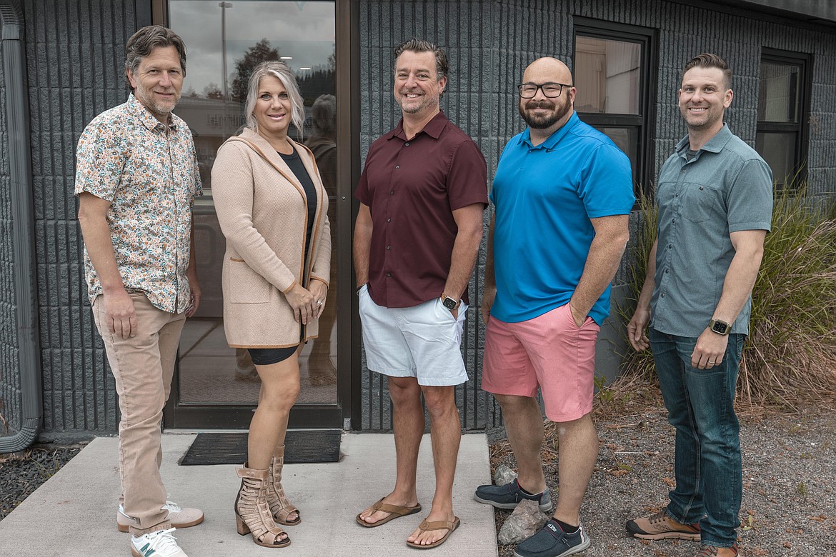 Courtesy photo
Link Properties Group sales associates, from left, Jerry Manes, Karen Lorbecki, Greg Link Jr., Bobby Carmody and Michael Williams are pictured at their new location, 1911 N. Fourth St.
