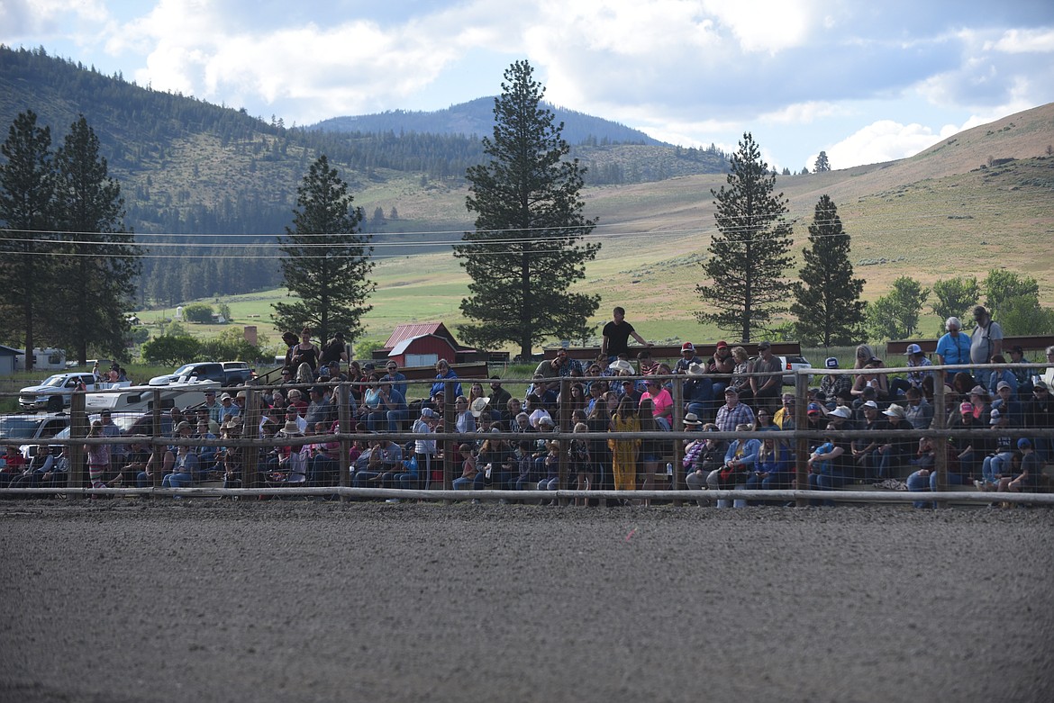 Rodeo fans packed the stands last Saturday at the Hot Springs Rodeo. (Scott Shindledecker/Valley Press)