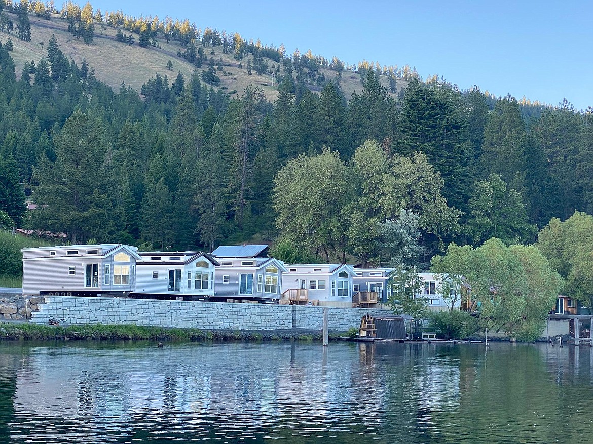 Photo courtesy Riverside Landing on the Joe.
Riverside Landing on the Joe is scheduled to open July 1 near St. Maries.