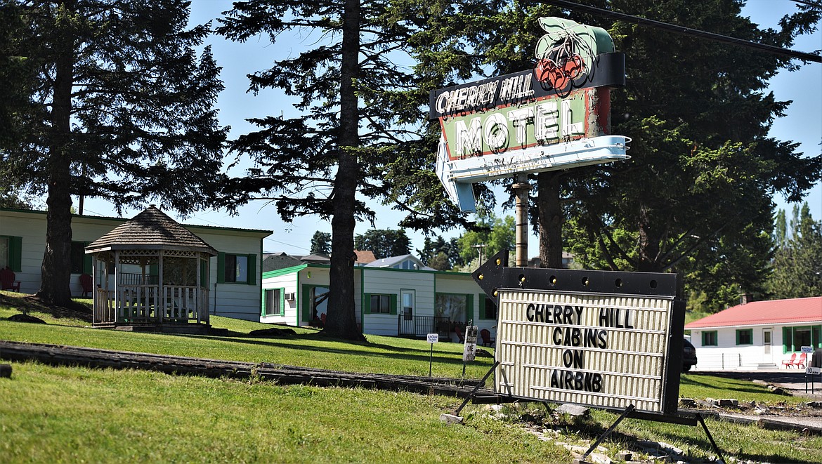 The Cherry Hill Motel along Highway 93 in Polson is being converted into a group of long-term and short-term rental units. (Scot Heisel/Lake County Leader)