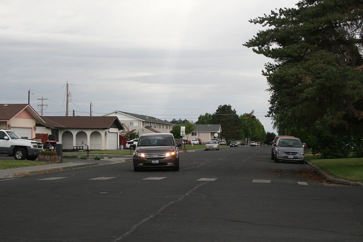 Othello City Council members approved rebidding a contract for modifications to Ash Street (pictured), which generated considerable discussion.