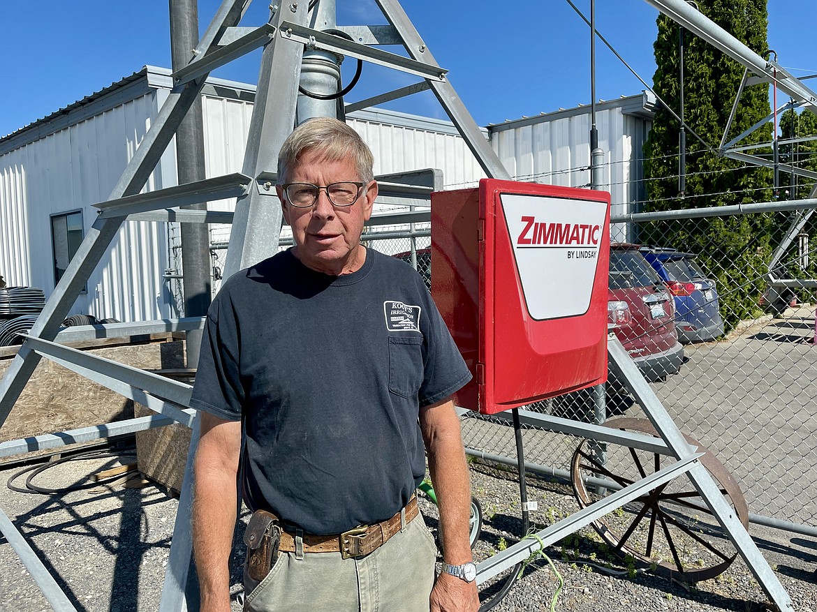 Wes Kooy of Kooy Irrigation.