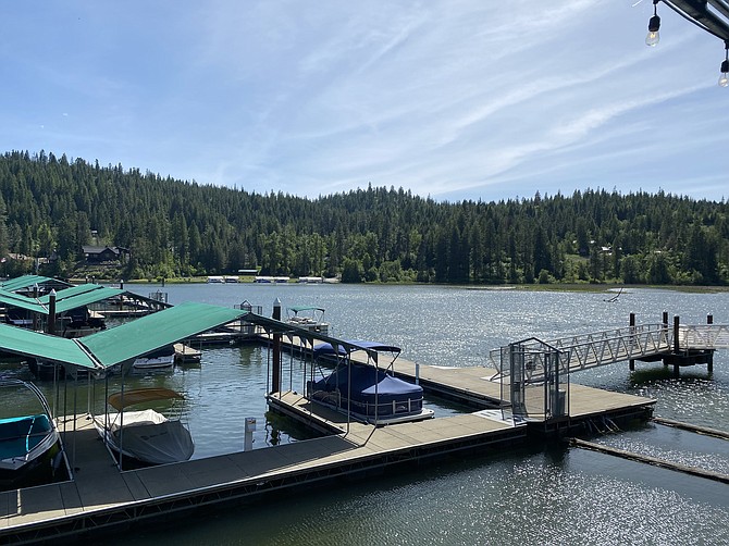 Summertime sunshine favored the Marina at Black Rock on a Friday afternoon in June, casting a glimmer on Rockford Bay's treasured outdoors.