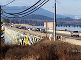Pedestrian bridge work set to start Monday