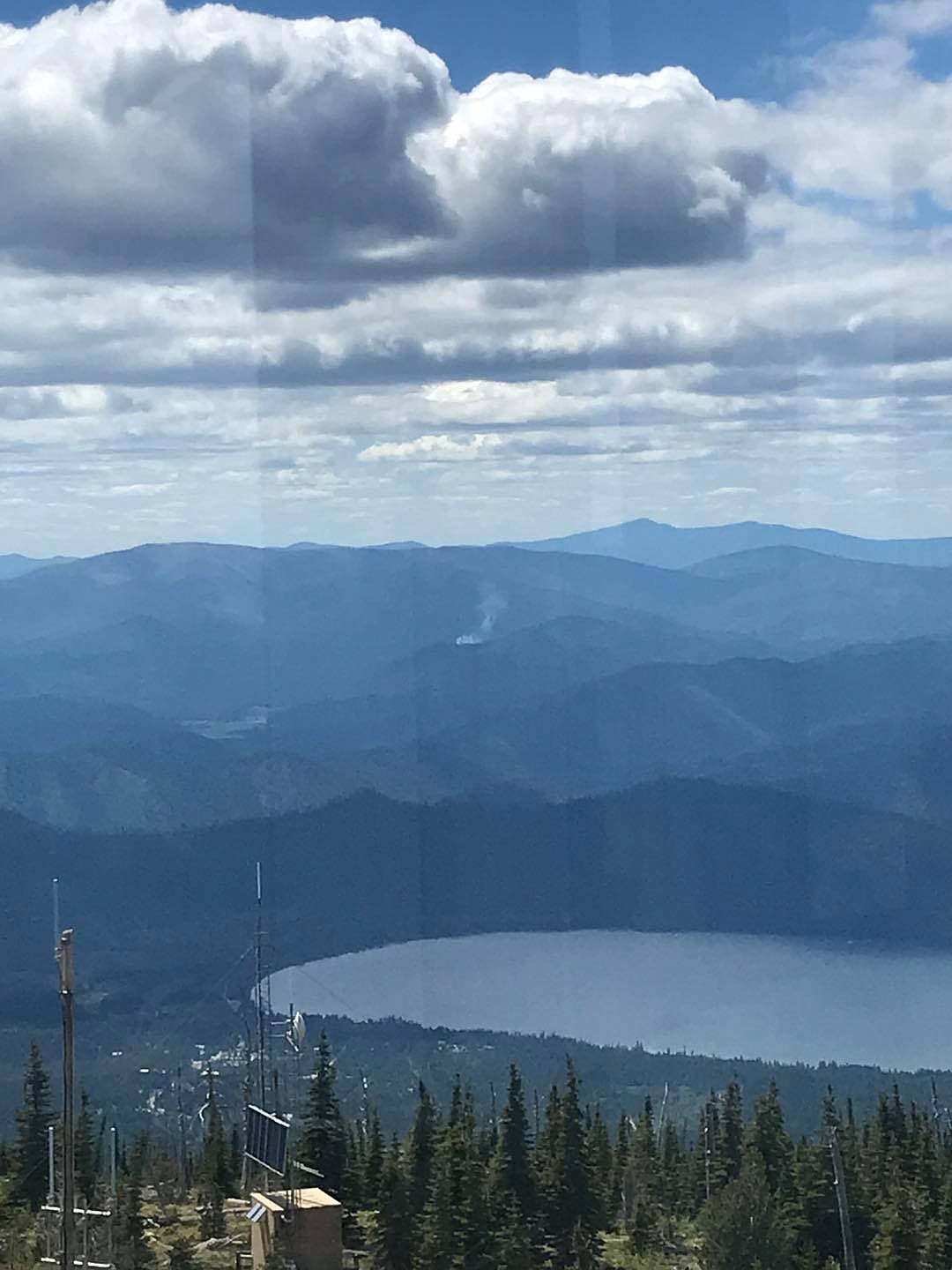 The Cedar Grove Fire was reported on Sunday. The blaze started as a lightning strike. The fire began as a 2-acre blaze, and is 3.5 acres according to recent updates from the Idaho Panhandle National Forest Service.