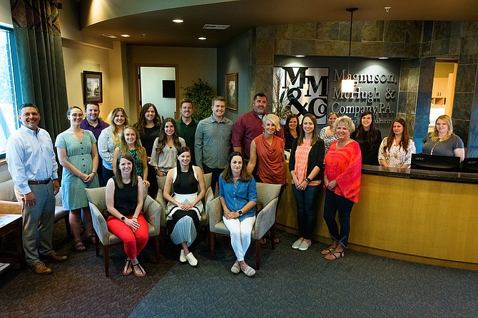 The Coeur d'Alene-based accounting firm of Magnuson McHugh & Company P.A. is celebrating its 70th anniversary this year providing accounting services.