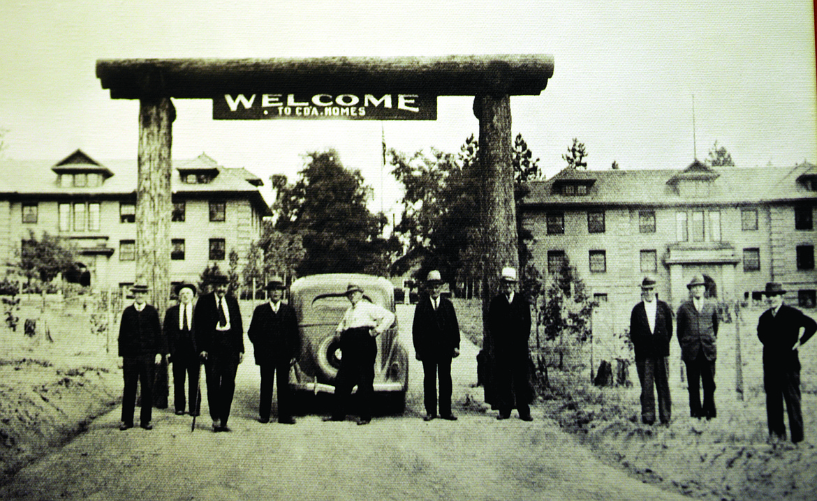 Coeur d'Alene Homes, circa 1921.