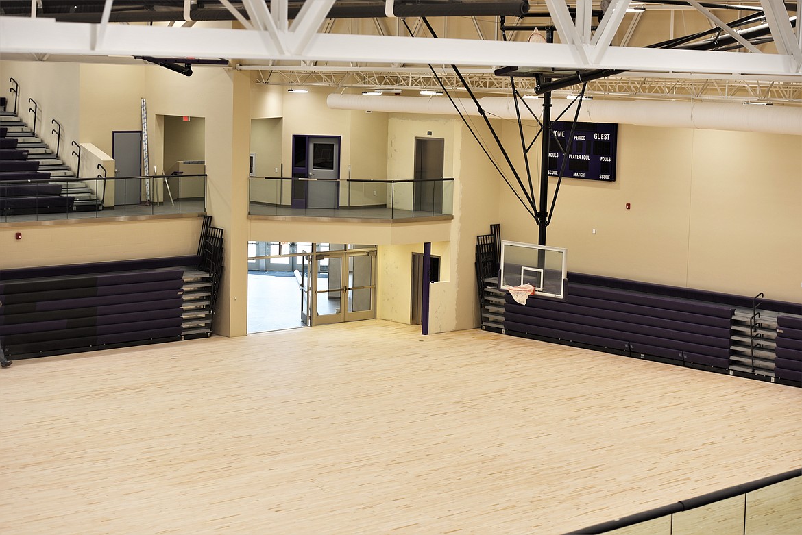 The view from the second level facing the south entrance. (Scot Heisel/Lake County Leader)