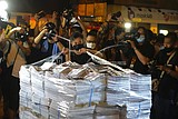 Hong Kong's last pro-democracy paper publishes final edition