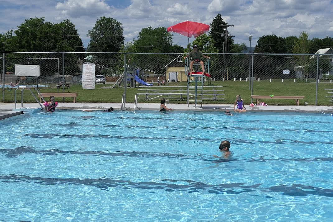 With temperatures at the century mark, the Plains Community Pool is sure to be extremely popular this week. (Adam Lindsay/Valley Press)