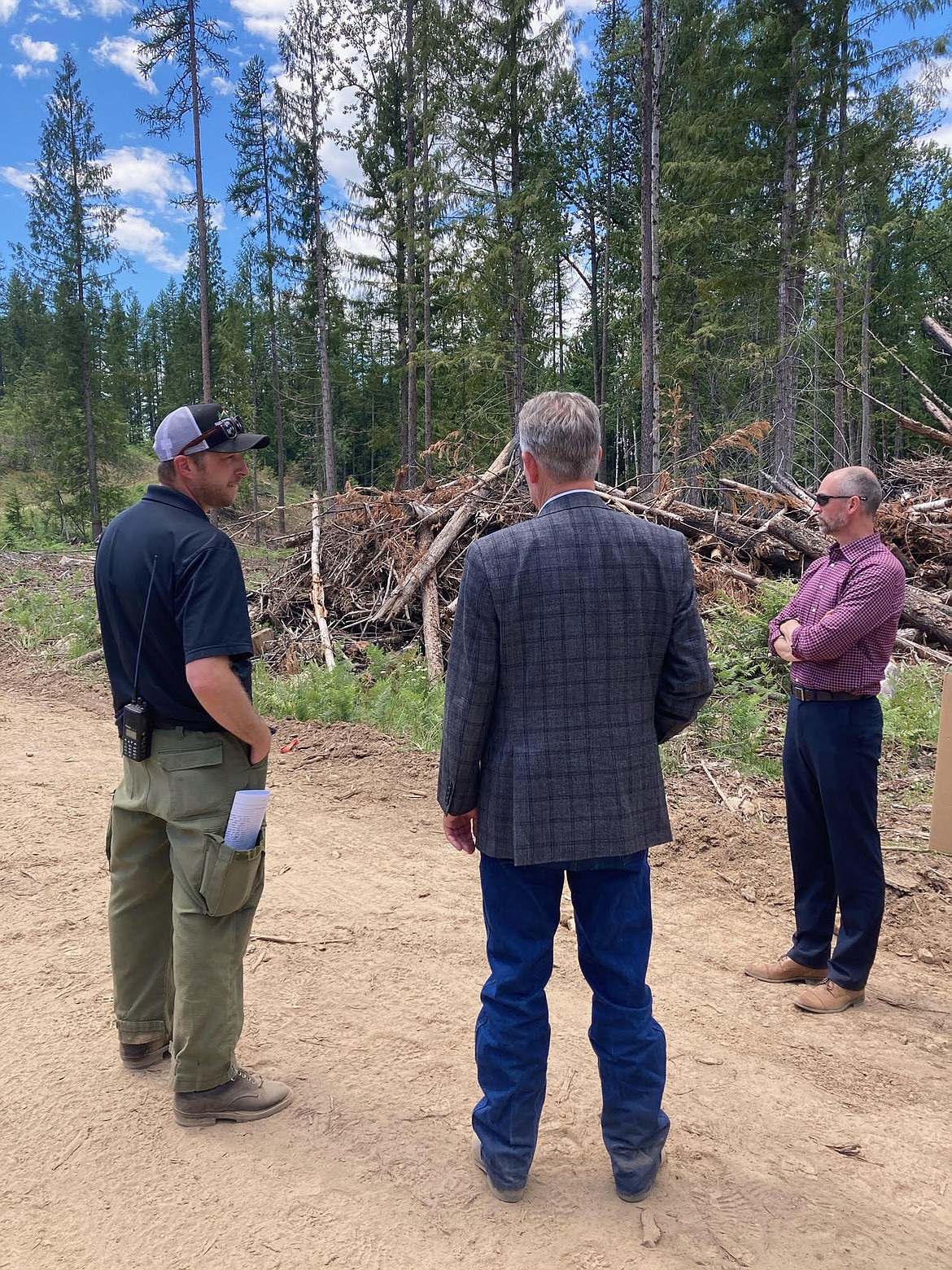 A Type 3 fire team assumed control over fighting the Little Pine Fire seven miles north of Priest River. The blaze is estimated to be 175 acres as of Thursday morning.