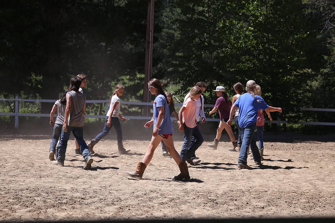 79 riders participated in this years 4-H Horse Camp. Riders learned a variety of skills and techniques during the five day event at Bonner County Fairgrounds.