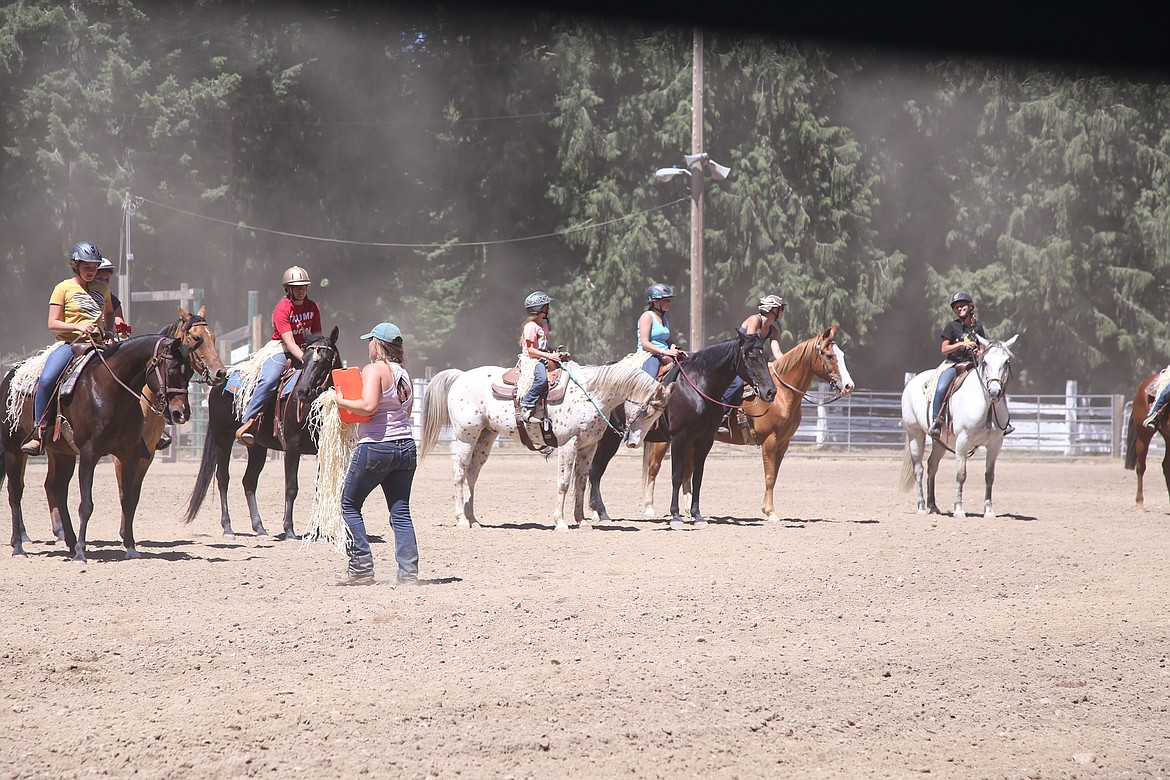 79 riders participated in this years 4-H Horse Camp. Riders learned a variety of skills and techniques during the five day event at Bonner County Fairgrounds.