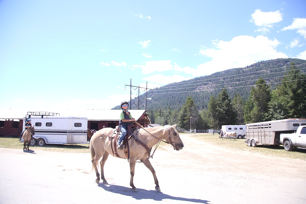 79 riders participated in this years 4-H Horse Camp. Riders learned a variety of skills and techniques during the five day event at Bonner County Fairgrounds.