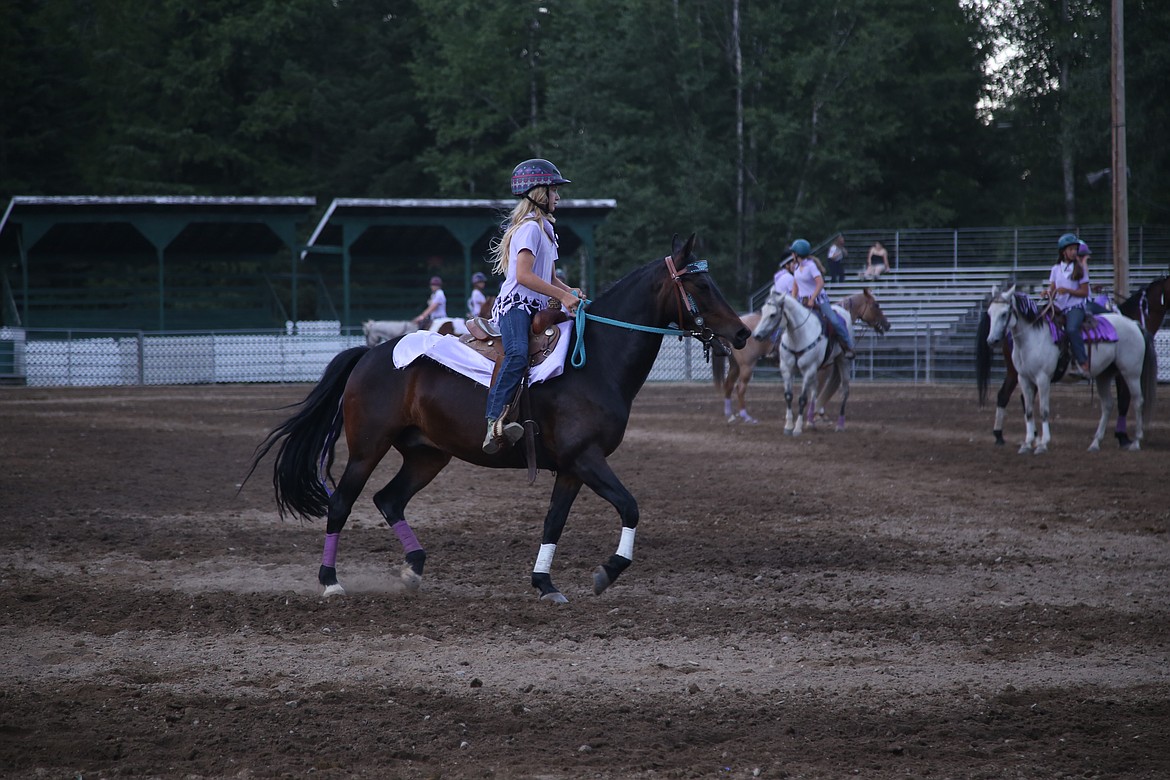 79 riders participated in this years 4-H Horse Camp. Riders learned a variety of skills and techniques during the five day event at Bonner County Fairgrounds.