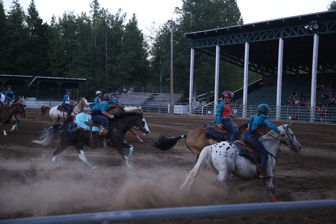 79 riders participated in this years 4-H Horse Camp. Riders learned a variety of skills and techniques during the five day event at Bonner County Fairgrounds.