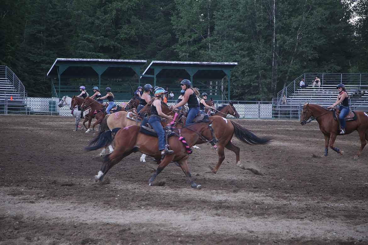 79 riders participated in this years 4-H Horse Camp. Riders learned a variety of skills and techniques during the five day event at Bonner County Fairgrounds.