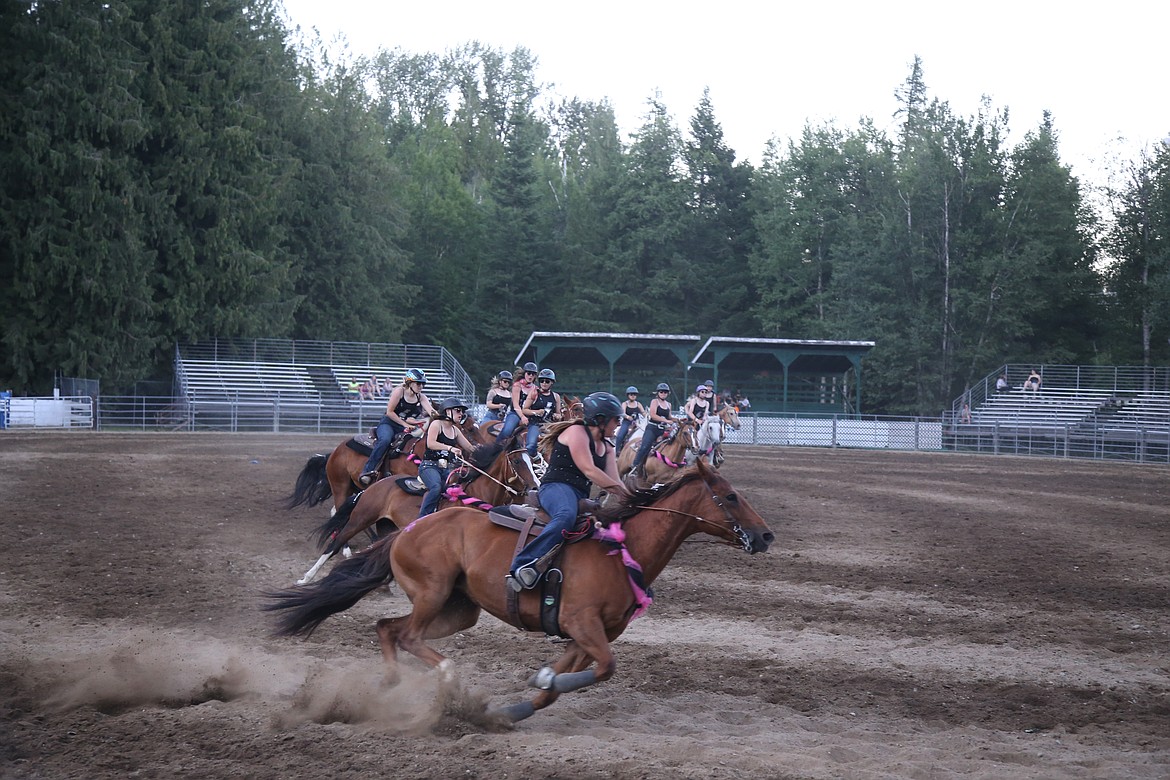 79 riders participated in this years 4-H Horse Camp. Riders learned a variety of skills and techniques during the five day event at Bonner County Fairgrounds.