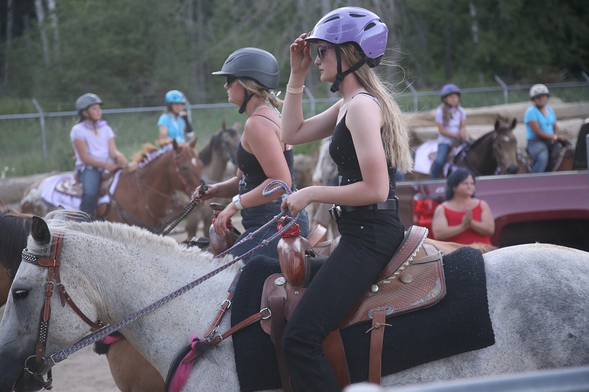 79 riders participated in this years 4-H Horse Camp. Riders learned a variety of skills and techniques during the five day event at Bonner County Fairgrounds.