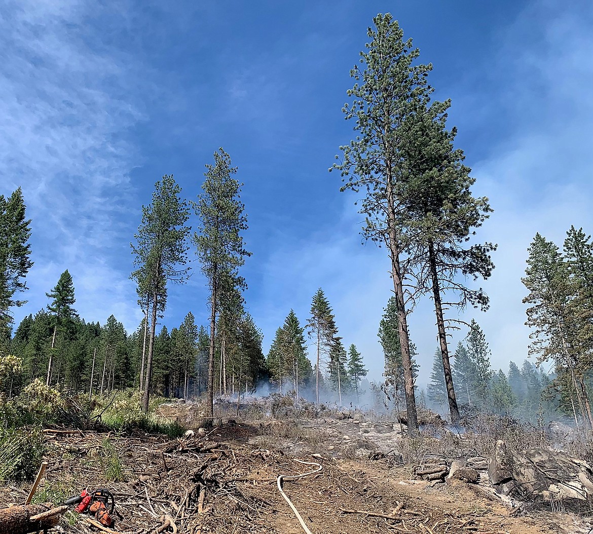 Despite the high temperatures already hitting the area, crews have the fire 35% contained. The fire is contained at 180 acres and crews have completed fireline around the entire fire perimeter.