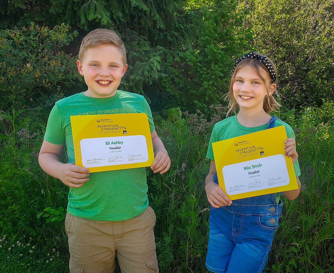 Eli Ashby and Mia Stroh, both 9, invented the Heart Helper. The medical grade watch, designed for children, would monitor for heart arrythmias and alert parents via text message when there is an issue. The invention is set to compete on the global stage Aug. 20.
