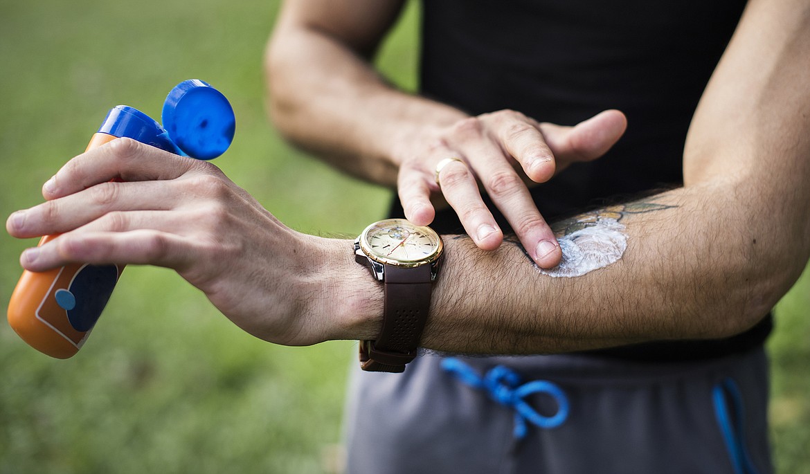 The U.S. Food and Drug Administration recommends sunblock with SPF 15 or higher.