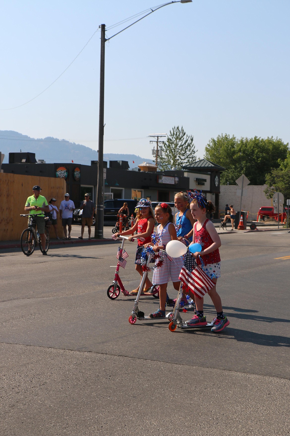 The Sandpoint Lions' Kids Parade attracted a large number of participants and parade-goers.