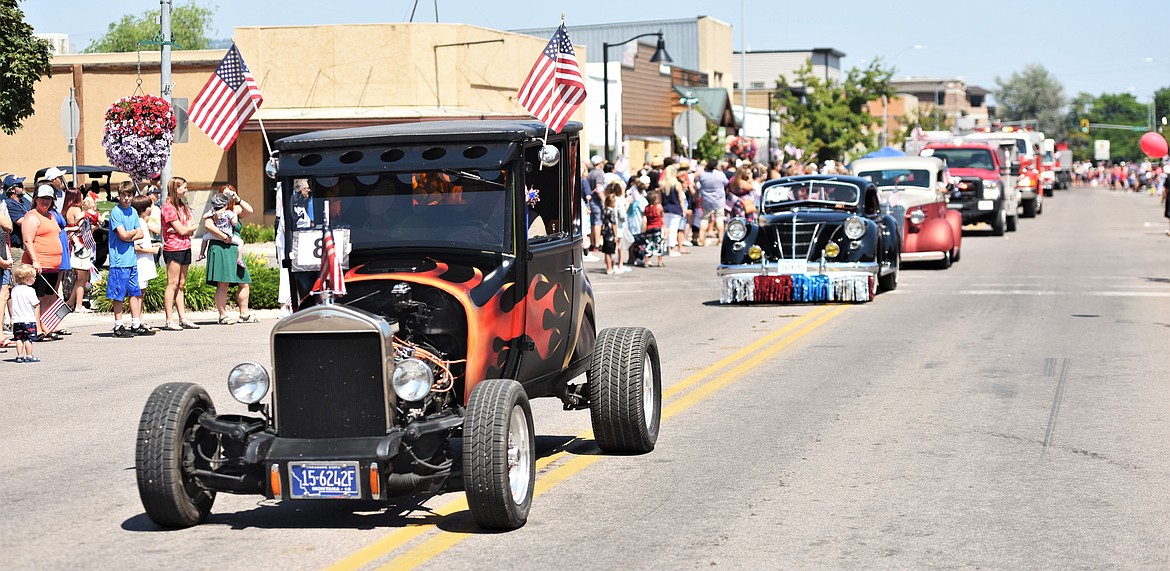 The 2021 Fourth of July parade in Polson. (Scot Heisel/Lake County Leader)