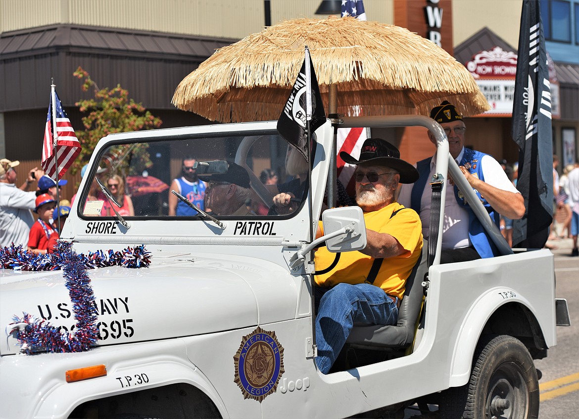 The 2021 Fourth of July parade in Polson. (Scot Heisel/Lake County Leader)